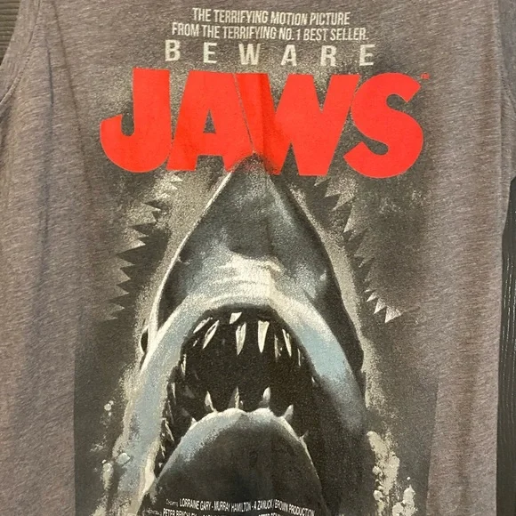 Jaws Womens Tank SZ L - Picture 2 of 4